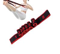 Bande d'Étirement Fitness,Portable, Prise Anti-Dérapante et Douce pour la Peau - Sangle D'exercice Extensible À Tirer,pour la Musculation, Gym à Domicile, Voyage, Pilates, Adolescents, Femmes, Filles,