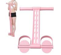 Bande d'exercice à pédale - Corde de Traction élastique pour entraînement de résistance, extenseur de Gymnastique Portable, Bande de Musculation Polyvalente, Corde d'entraînement Extensible de Haute