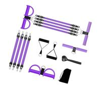 Bande d'exercice multifonctionnelle pour pédales de pied - Équipement d'étirement des jambes - Pour sculpter tout le corps - Durabilité - Bande de résistance de la cheville