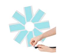 Bande d'Extension de Cheveux, 96 Pièces Bande Adhesive Extension Ruban Adhésif Double Face Adhésive pour le Remplacement de Trame de Cheveux, Pré-découpés Rubans pour extensions de cheveux 4 x 0,8 cm