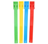 Bande d'identification pour pieds de vache, 4 pièces, anneau multicolore pour bétail de ferme
