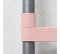 Bande D'isolation Pour Tuyau, Ruban Isolant Tuyau En Mousse Isolante Rouleau Pour L'isolation Et L'étanchéité, Forte Adhérence, Manchon D'isolation Pour Tuyau D'eau Extérieur(Pink,1pcs)