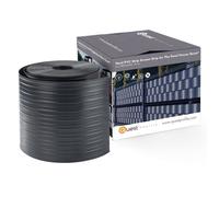 Bande d'occultation QUEST PVC Gris foncé 1x2,525m
