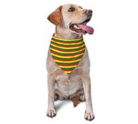 Bande du Drapeau Bolivien Chiens Bandana Foulards Doux Et Confortable Triangle pour Chiens Polyester Bandanas Chien Chats Petite, Moyenne Et Grande Taille