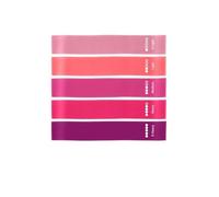 Bande Elastique 5 Weight Levels Elastic Exercise Loop Bands TPE Thickened Pilates Flexbands Shaping Yoga Resistance Fitness Sport(Style 2)
