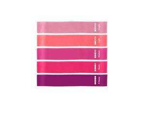 Bande Elastique 5 Weight Levels Elastic Exercise Loop Bands TPE Thickened Pilates Flexbands Shaping Yoga Resistance Fitness Sport(Style 2)