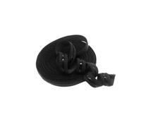 Bande élastique antidérapante en silicone de 15 mm de large, 4,6 m, pour projet de couture, soutien-gorge, noir