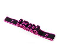 Bande Elastique Bande de résistance élastique Type 8 Mots, 1 pièce, Extensible, Fitness, Exercice, Bras, Yoga, équipement for Femmes(Rose Red 90cm)