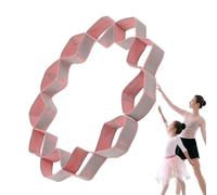 Bande élastique, bandes d'exercice élastiques, pour civière pour tendon du genou avec passants - Bandes d'exercices de fitness, bandes de résistance pour gymnastique, pilates, entraînement en gym à ca