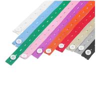 Bande Elastique Bandes élastiques en nylon avec boutonnières for loisirs créatifs, couture, vêtements, pantalons, accessoires et organisateurs