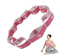Bande élastique, bandes élastiques pour exercices | Civière physique pour jambes Flex Strap avec passants - Bandes d'exercice fitness, bandes de résistance pour gymnastique, pilates, entraînement en