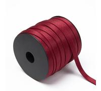 Bande élastique de 10 m de large - 15 mm de large - Pour la couture - Pour bricolage, artisanat, sous-vêtements, bretelles de soutien-gorge, vêtements, ceintures, bordeaux