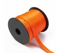 Bande élastique de 10 m x 10 mm de large - Pour la couture - Pour la couture - Pour bricolage, artisanat, sous-vêtements, bretelles de soutien-gorge, vêtements, ceintures, orange