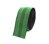 Bande élastique de 5/10 mètres, largeur 50 mm, pour ceinture de pantalon, dossier de canapé, ruban extensible, biais de couture,Vert-Noir 3,10 mètres