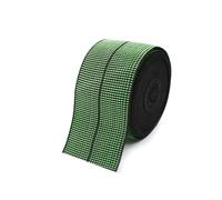 Bande élastique de 5/10 mètres, largeur 50 mm, pour ceinture de pantalon, dossier de canapé, ruban extensible, biais de couture,Vert-Noir 1,10 mètres