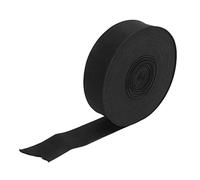 Bande élastique de Couture de 3,5 Cm, 10 Mètres, Rouleau élastique Noir, Coupe de Bricolage, Bande élastique de Couture Confortable et Respirante pour L'artisanat, les Pantalons,
