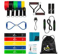 Bande Elastique de Resistance Musculation -Kit d'exercices à Domicile, essayez Notre kit d'exercices, kit d'entraînement de Fitness pour Hommes et Femmes, Votre Salle de Sport à Domicile