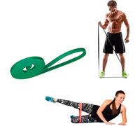 Bande élastique de Résistance pour Fitness Crossfit Entraînement pour Hommes et Femmes Vert 15 kg (15 - 30 Livres)