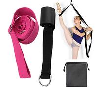 Bande élastique de stretching ballet ajustable avec ancrage porte étireur jambes gymnastique exercice danse entrainement sangle d étirement du pied
