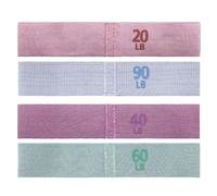 Bande élastique de type lourd, texture antidérapante, différents niveaux de résistance, tonification des fesses, maison, salle de sport, équipement de fitness, bande de résistance tricotée haute