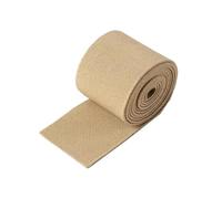 Bande élastique décorative en nylon coloré de 6 mètres x 4 cm pour vêtements, tricot et accessoires de couture DIY,Beige,40mm