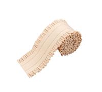 Bande élastique en dentelle, couleur vive, douce et respectueuse de la peau, pour vêtements, sacs, artisanat, bricolage, 2 mètres, 5cm de largeur