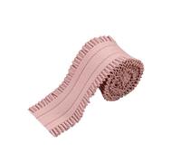 Bande élastique en dentelle, couleur vive, douce et respectueuse de la peau, pour vêtements, sacs, artisanat, bricolage, 2 mètres, 5cm de largeur