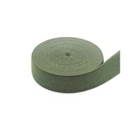 Bande élastique en polyester coloré de 6 mètres de large et 2 cm de large, bande de couture plate pour vêtements, sacs et fournitures d'artisanat,20mm