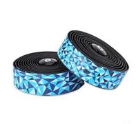 Bande élastique en polyuréthane pour guidon de vélo de route avec design antidérapant et anti-choc de qualité supérieure, comprend des bandes de finition d'extrémité de guidon, convient pour diverses