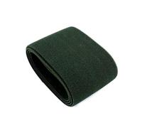 Bande élastique en sergé coloré de 5 mètres et 7.5cm de large, bande en caoutchouc en Latex, accessoires de couture de vêtements,Vert armée,75mm