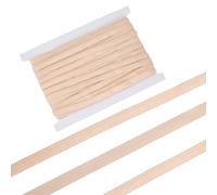 Bande Élastique en Silicone de 25 yard X 0.39 pouces de Large Ruban Adhésif Extensible en Caoutchouc Antidérapant Ruban Élastique Beige pour Confection de Ceintures