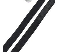 Bande élastique en tricot pour couture, Bandes Élastiques for La Couture, 5/10/20 Mètres, 6-25mm, Ceinture En Caoutchouc Extensible, Ruban À Ressort(Black,5METERS-20MM)