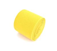 Bande élastique épaisse de 6 mètres et 4 cm de large, résistante à la couture, pour le tricot et la création de sous-vêtements.,Jaune,40mm