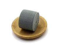Bande élastique épaisse de 6 mètres et 4 cm de large, résistante à la couture, pour le tricot et la création de sous-vêtements.,Gris,40mm