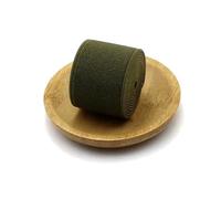 Bande élastique épaisse de 6 mètres et 4 cm de large, résistante à la couture, pour le tricot et la création de sous-vêtements.,Vert armée,40mm