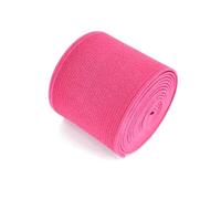 Bande élastique épaisse de 6 mètres et 4 cm de large, résistante à la couture, pour le tricot et la création de sous-vêtements.,Rose Rouge,40mm