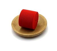 Bande élastique épaisse de 6 mètres et 4 cm de large, résistante à la couture, pour le tricot et la création de sous-vêtements.,Rouge,40mm