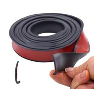 Bande élastique flexible en PVC pour jonctions de mur et sol - Bande de pare-chocs résistante à l'exposition au soleil - 3,5 cm - Lot de 3 m