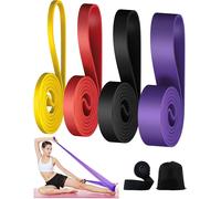 Bande Elastique Musculation 3/4pcs Élastique Musculation Traction Elastique Sport 3/4 Niveaux De Résistance D'ancrage De Porte Bande Élastique Sport Pour Gymnases Domicile Bande Resistance.[K1181]