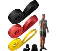 Bande Elastique Musculation 3/4pcs Élastique Musculation Traction Elastique Sport 3/4 Niveaux De Résistance D'ancrage De Porte Bande Élastique Sport Pour Gymnases Domicile Bande Resistance.[K1183]
