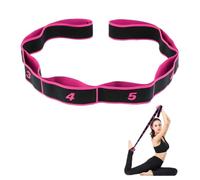 Bande Elastique Musculation, Bande Élastique Fitness 8 Niveaux de Forces, Bande de Résistance Bande Elastique Fitness, Bandes élastiques d'exercice d'entraînement Sport Durable pour Yoga, Rosa