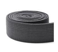 Bande élastique plate de 5 mètres, 20mm, pour la couture, accessoires de vêtements de protection, corde élastique, accessoires de bricolage,Gris foncé,20mm