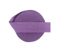 Bande élastique pliable FOE, 2/5/10 yards, 20 mm, solide, mat, non brillant, pour élastiques à cheveux, bandeaux, garnitures de couture de robes,Violet,10 mètres