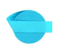 Bande élastique pliable FOE, 2/5/10 yards, 20 mm, solide, mat, non brillant, pour élastiques à cheveux, bandeaux, garnitures de couture de robes,T vert,5 mètres