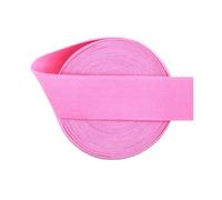 Bande élastique pliable FOE, 2/5/10 yards, 20 mm, solide, mat, non brillant, pour élastiques à cheveux, bandeaux, garnitures de couture de robes,H Rose,5 mètres