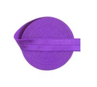 Bande élastique repliable en satin brillant de 15 mm pour élastique à cheveux, bandeau, sous-vêtements, robe, couture,Violet,15 mm - 10 mètres