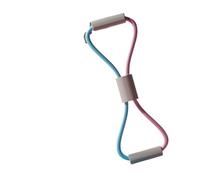 Bande Elastique Resistance Bands 8 Shaped Exercise for Men Women Strength Training Yoga Pilates Arm Back Shoulder Equipment Tube Band Pull Rope(Blue Pink)