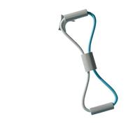 Bande Elastique Resistance Bands 8 Shaped Exercise for Men Women Strength Training Yoga Pilates Arm Back Shoulder Equipment Tube Band Pull Rope(Grey Blue)