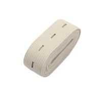Bande Élastique Tissée Avec Trou De Bouton De 20Mm, Bandes Élastiques Extensibles, Beige, 20mm 5 ans