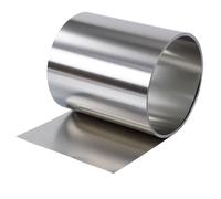 Bande En Acier Inoxydable 301 Haute Élasticité De 1 Mètre, Épaisseur 0,12 Mm, Largeur 50 Mm, 100 Mm Ou 300 Mm, 1 Pièce(0.12x100x1000mm)